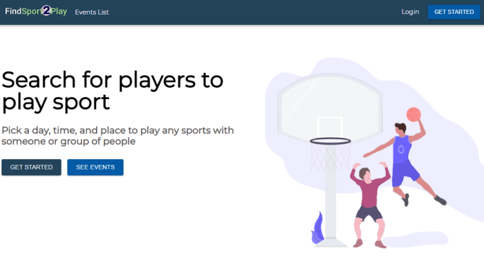 FindSport2Play screenshot